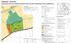 Entwurf Ergänzung des Flächennutzungsplanes Teilbereich "Park Tannenfeld"